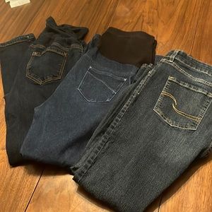 Maternity Jean Lot Size Medium